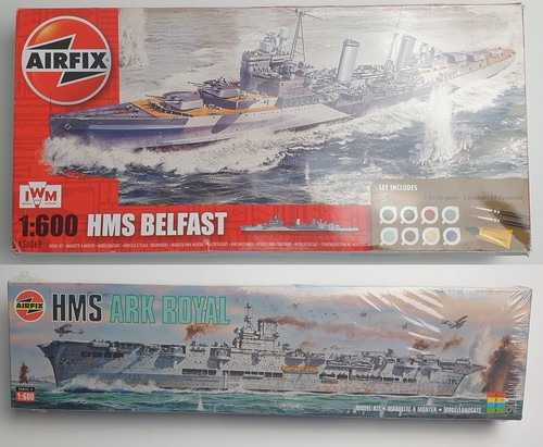 Two airfix 600 kits - two, 1:600