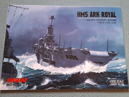 Hms ark royal paper - ark, model