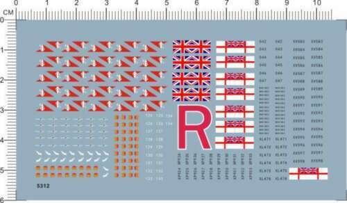 Water slide decals 700 - water,