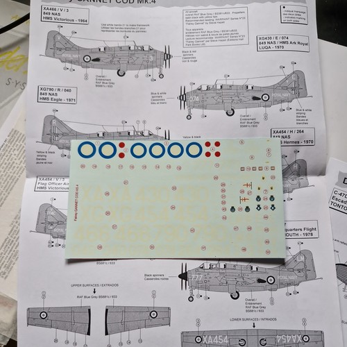 Model art fairey gannet - 1/72,